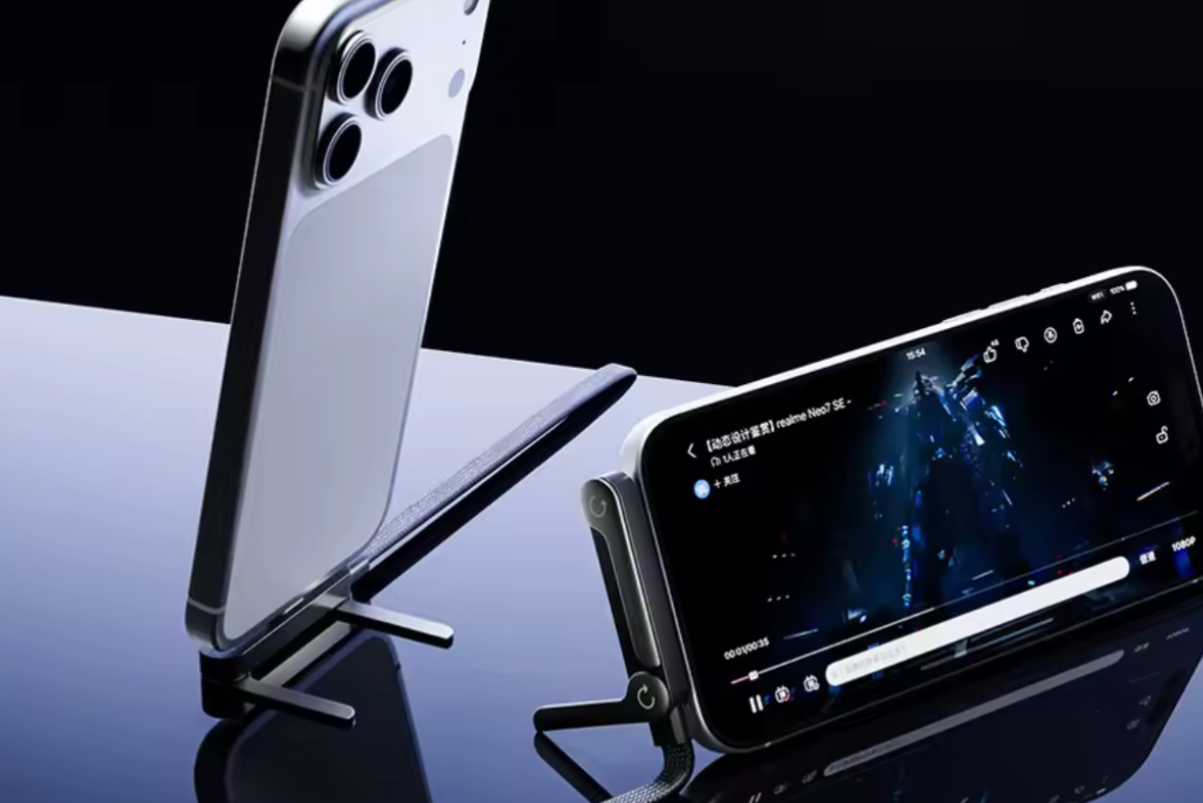 2 In 1 Phone Holder Fast Charging USB C Cable Foldable Data C-Type C Charger Wire USBC